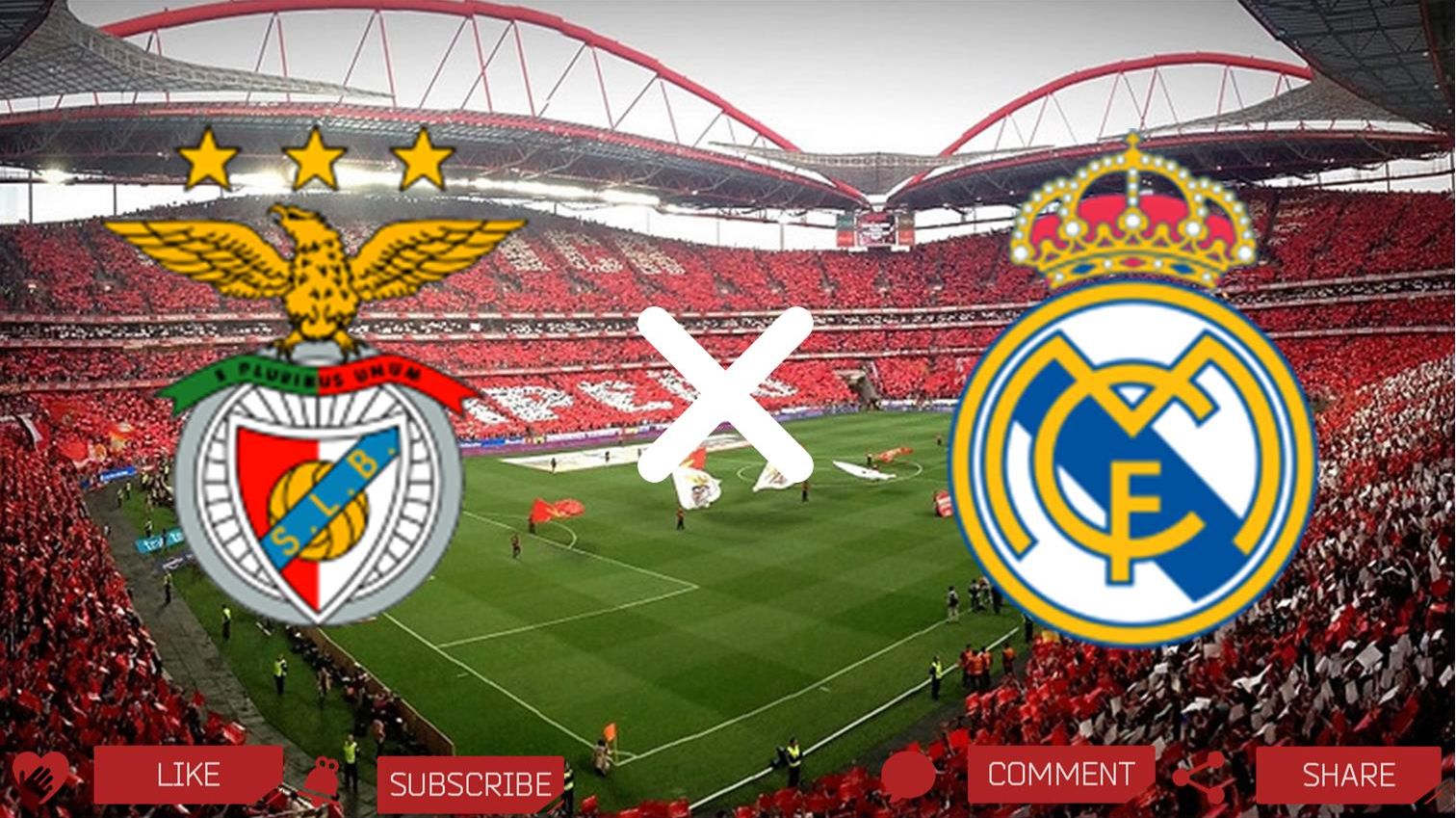 Бенфика - Реал Мадрид | Текстовая трансляция смотреть онлайн