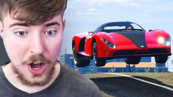 Mr.BEAST (МИСТЕР БИСТ) НА НАС ОХОТЯТСЯ 10 ИГРОКОВ В ГТА 5, НОВОЕ ВИДЕО ПРО GTA 5 2026