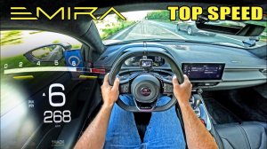 LOTUS EMIRA с ДВИГАТЕЛЕМ 45 AMG ВСТРЕЧАЕТСЯ С АВТОБАНОМ AutoTopNL