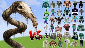 Длинный конь против всех боссов Майнкрафта - Битва мобов Майнкрафт