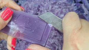 🪻🔪Резка сиреневого мыла🔪🪻
🪻🔪Cutting lilac soap🔪🪻