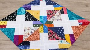 Возможно это лучший трюк для создания лоскутных блоков! Шейте в разы быстрее с помощью этого секрета