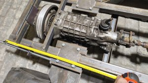 сборка гусеничного минитрактора (часть 2: установка КПП, кардана, сцепления) РАЗМЕРЫ!