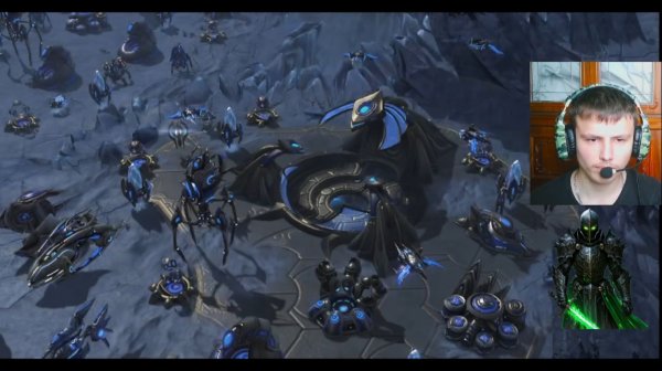 тёмный рыцарь прошёл 8 голову перехват. в StarCraft II. 8 серия.