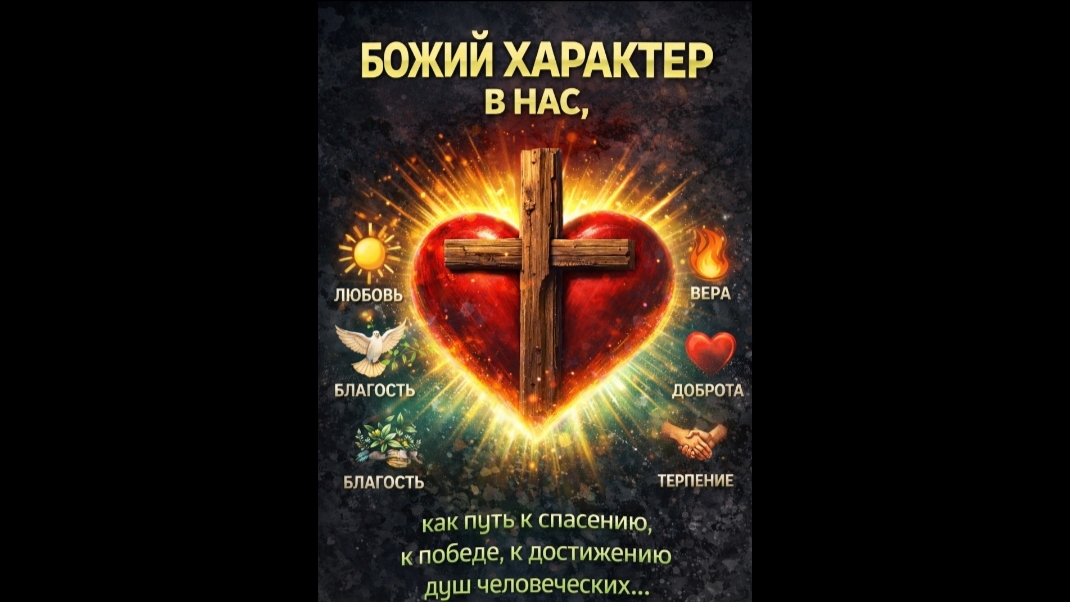 ВОССТАНОВЛЕНИЕ РАЗВАЛИН: "Божий характер в нас..."; «О Характере»