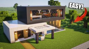 Урок по созданию идеального современного дома в Minecraft