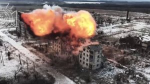 Уничтожение ПВД ВСУ.