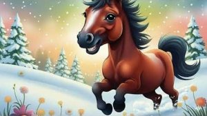 ПОНИ МАРСЕЛЬ И ЗИМНЯЯ СНЕЖИНКА НАДЕЖДЫ ✨✨✨