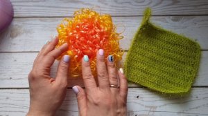 СП "Вкусные мочалки" // отчёт февраля // огненная хризантема