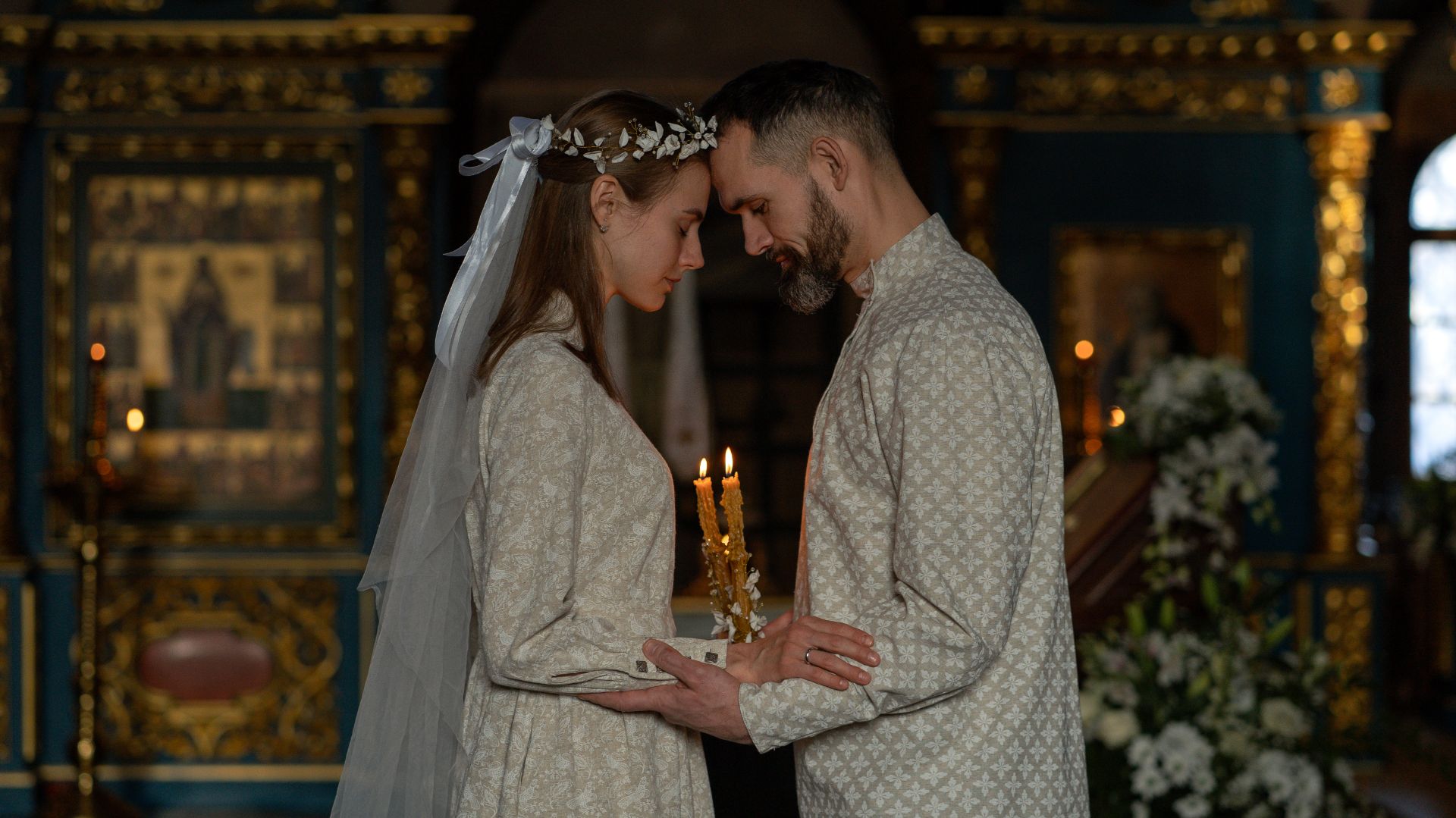 Съемка в храме