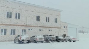 Село чаадаевка зимой - февраль месяц.