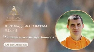 17.02.2026 "Решительность преданного" ШБ 8.12.38. Е.М. Вальмики прабху