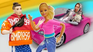 БАБА МАНЯ СЛОМАЛА МАШИНУ БАРБИ! 😱🚗 Барби повредила ногу, а Кен В ШОКЕ! 👵⚡ | Видео для детей