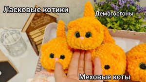 Меховые котики моя страсть/ много работ/ прогулка/ распаковка