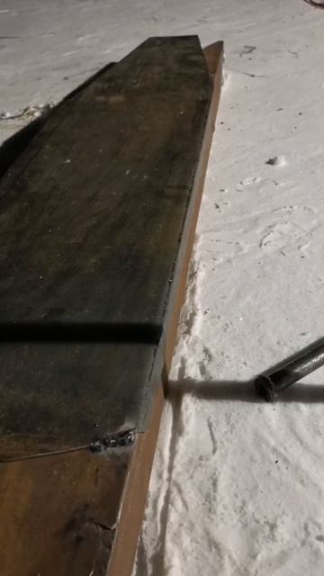 Делаем лыжу на буран снегоход #лыжибуран #буран #снегоход