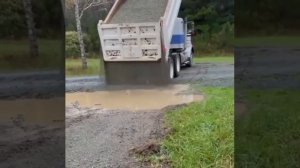 Лужи как будто и не существовало!