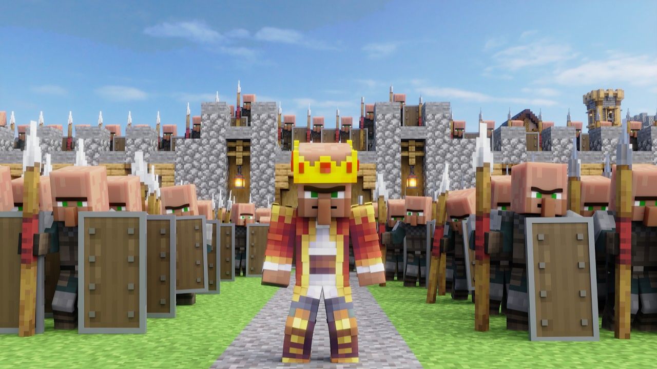 Жители Деревни Готовятся К Войне! — Мультики Про Майнкрафт