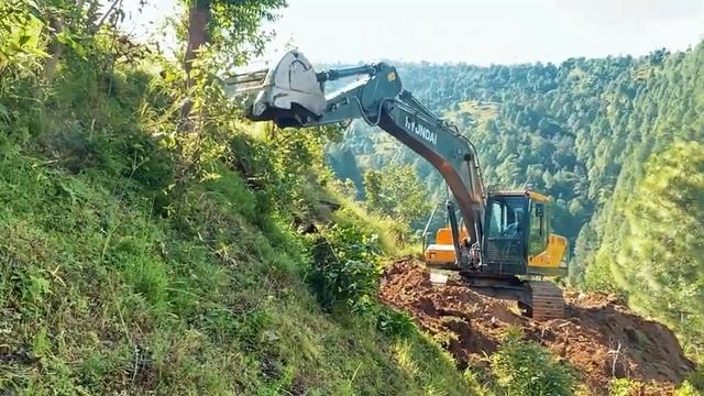 Прекрасная Природа Экскаватор и Новая Дорога! смотреть онлайн