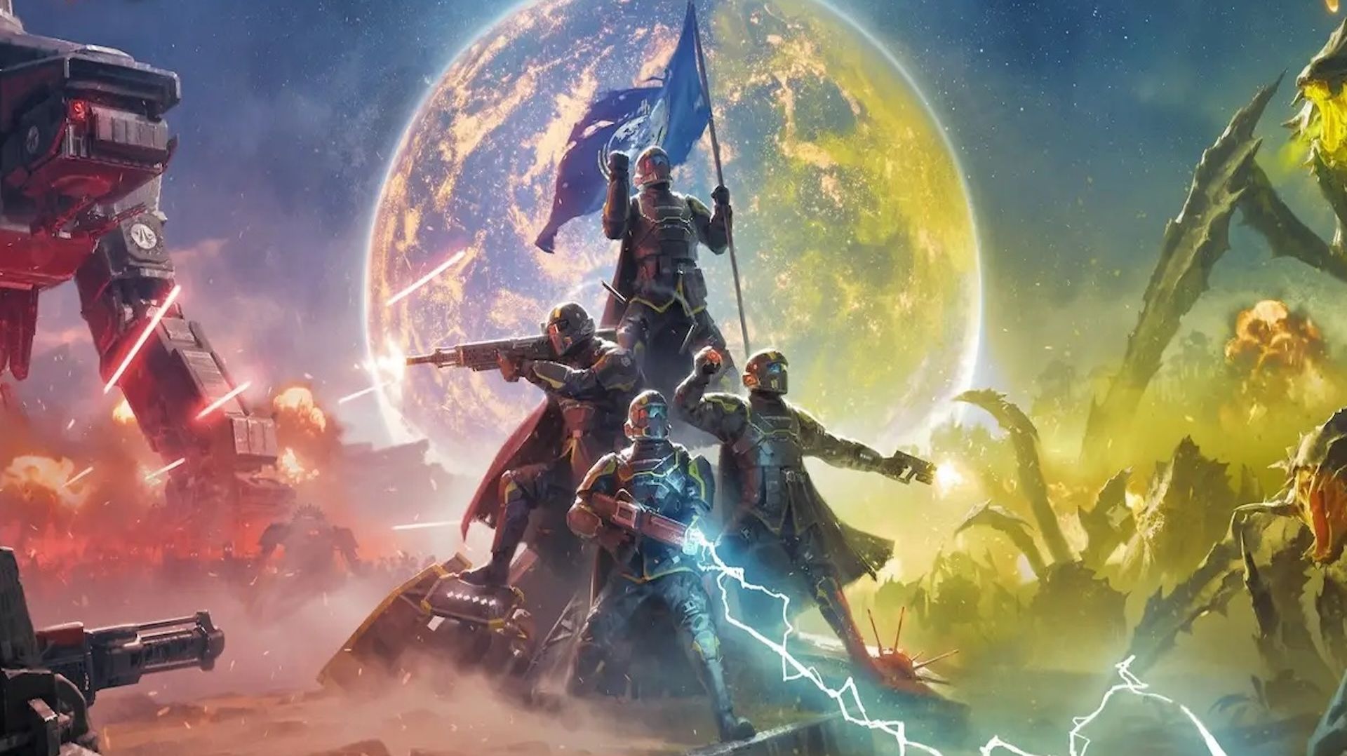 Helldivers 2 Война смотреть онлайн