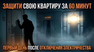 Как защитить квартиру за 60 минут + первые сутки после блэкаута