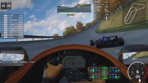 Automobilista 2. Formula V12. Monza historic. Старт со 2 места 2026.02.18