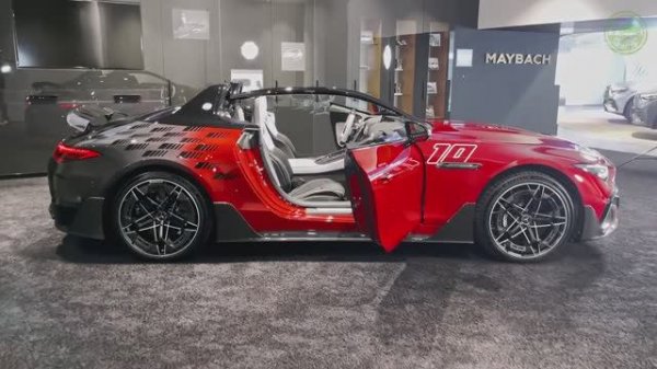 Mercedes AMG PureSpeed 2026 года — звук, интерьер и экстерьер.