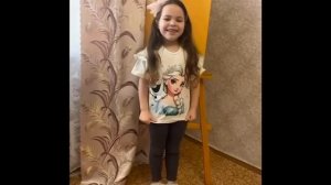 онлайн-конкурс чтецов «Все профессии важны»
Богатырёва Мария, группа 5 «Светлячок»