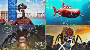 СИРЕНА ГОЛОВА ПРОТИВ ГОНЩИКА: ТАНЦЫ И ПРИКЛЮЧЕНИЯ! МУЛЬТИКИ: монстры, машинки и веселье без границ!