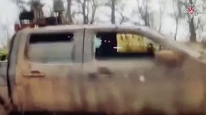 Кадры освобождения н.п. Приморское в Запорожской области