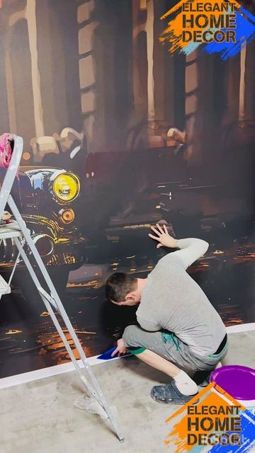 Бесшовные фотообои и фрески на заказ! Мимо которых просто невозможно пройти. #фотообои #фрески #обои