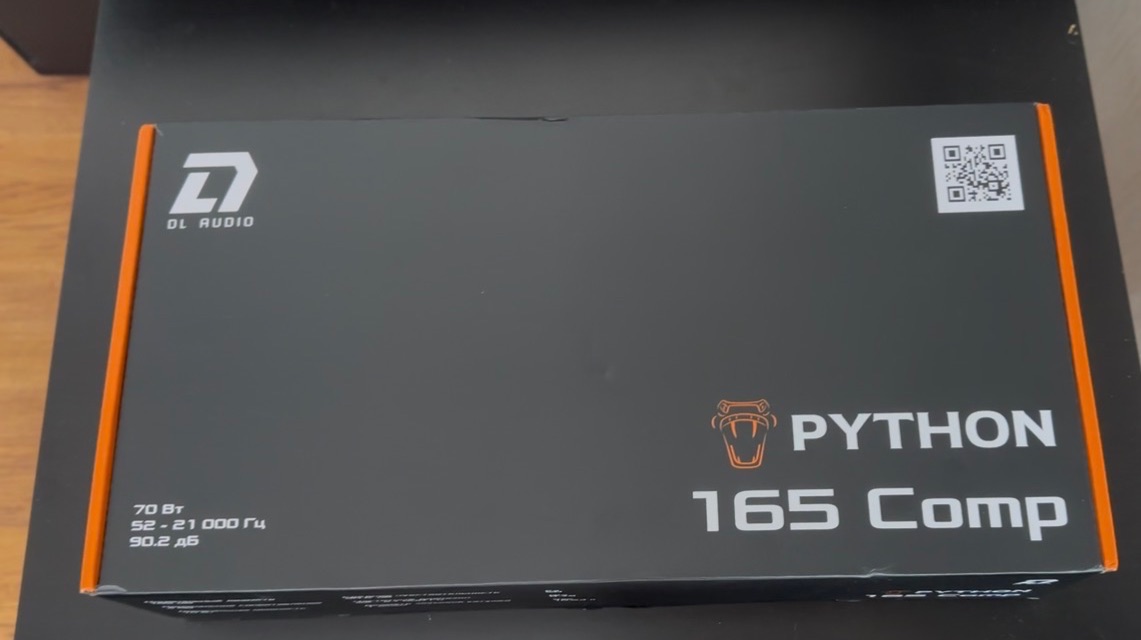 Звук акустики на Python 165 COMP от DL Audio смотреть онлайн