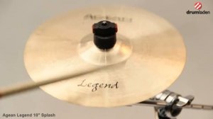 AGEAN Cymbals Legend 10  Splash