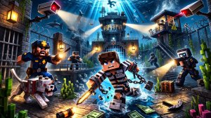 ВЫБИРАЮСЬ ИЗ ПОДВОДНОЙ ТЮРЬМЫ В МАЙНКРАФТЕ!