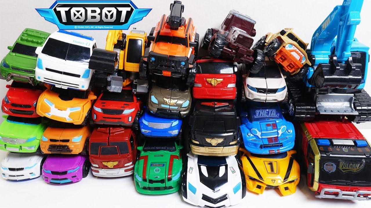 Игрушки ТОБОТЫ большой ЧЕЛЛЕНДЖ - Тоботы, Вперёд! Трансформеры Роботы Карботы Атлоны Машинки смотреть онлайн