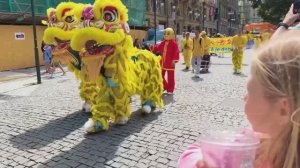 Nastya and her funny Vlog in Prague