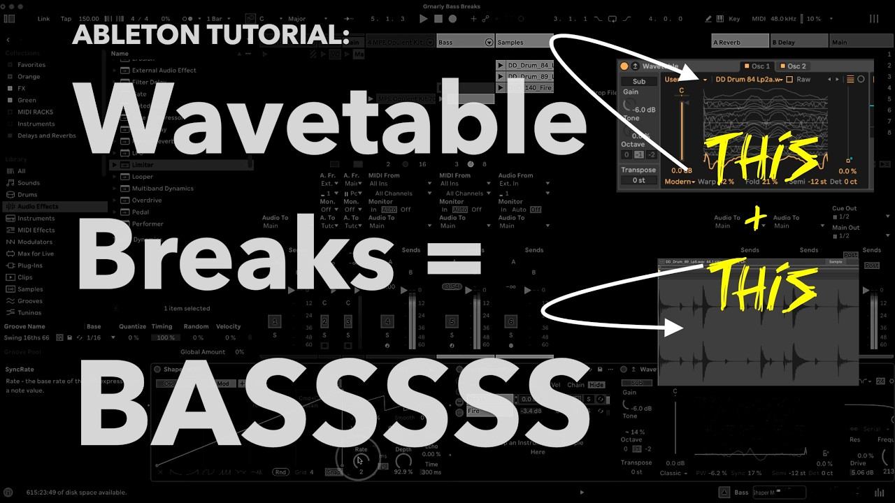 Wavetable + Breaks = BASS смотреть онлайн