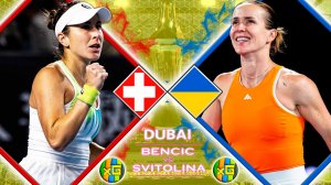 Бенчич - Свитолина | WTA ДУБАЙ | 18.02.2026 | Прямая трансляция | xG