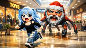 МЕНЯ ПРЕСЛЕДУЕТ ГУГУ ГАГА В ЖУТКОМ ТОРГОВОМ ЦЕНТРЕ В РОБЛОКС !