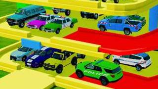 Машинки летают и прыгают! Развивающие мультики Машины помощники. Мультфильмы про машинк