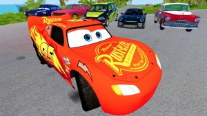 МУЛЬТИКИ ПРО МАШИНКИ МАКВИН: экстремальная гонка — безумные прыжки и громкие столкновения!