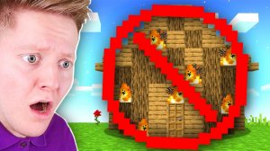 ПРАНК НАД МОИМ ДОМОМ В МАЙНКРАФТ!