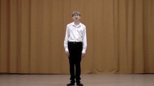 Б. Пастернак "Перемена", исп- Логинов Тимофей