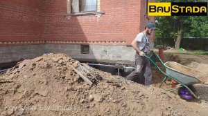 (Пристенный дренаж) Дренаж и ливневая канализация вокруг дома с цокольным этажом