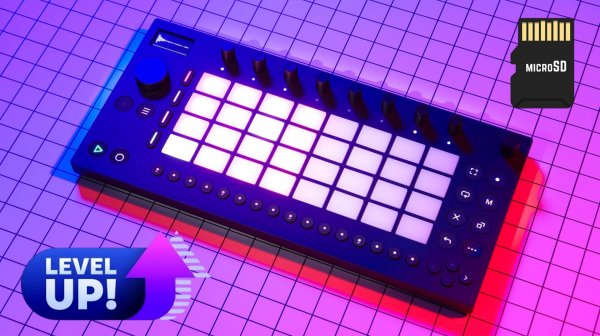 Ableton Move: Upgrading MicroSD-card