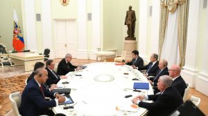 Владимир Путин принял в Кремле Министра иностранных дел Кубы Бруно Родригеса Паррилью,18.02.2026