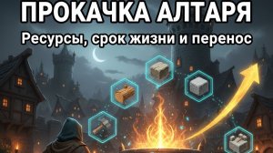 ПРОКАЧКА АЛТАРЯ В QUINFALL: ПОЛНЫЙ ГАЙД. Ресурсы, срок жизни, покупка станков