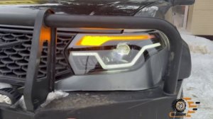 Светодиодные блок фары УАЗ Патриот