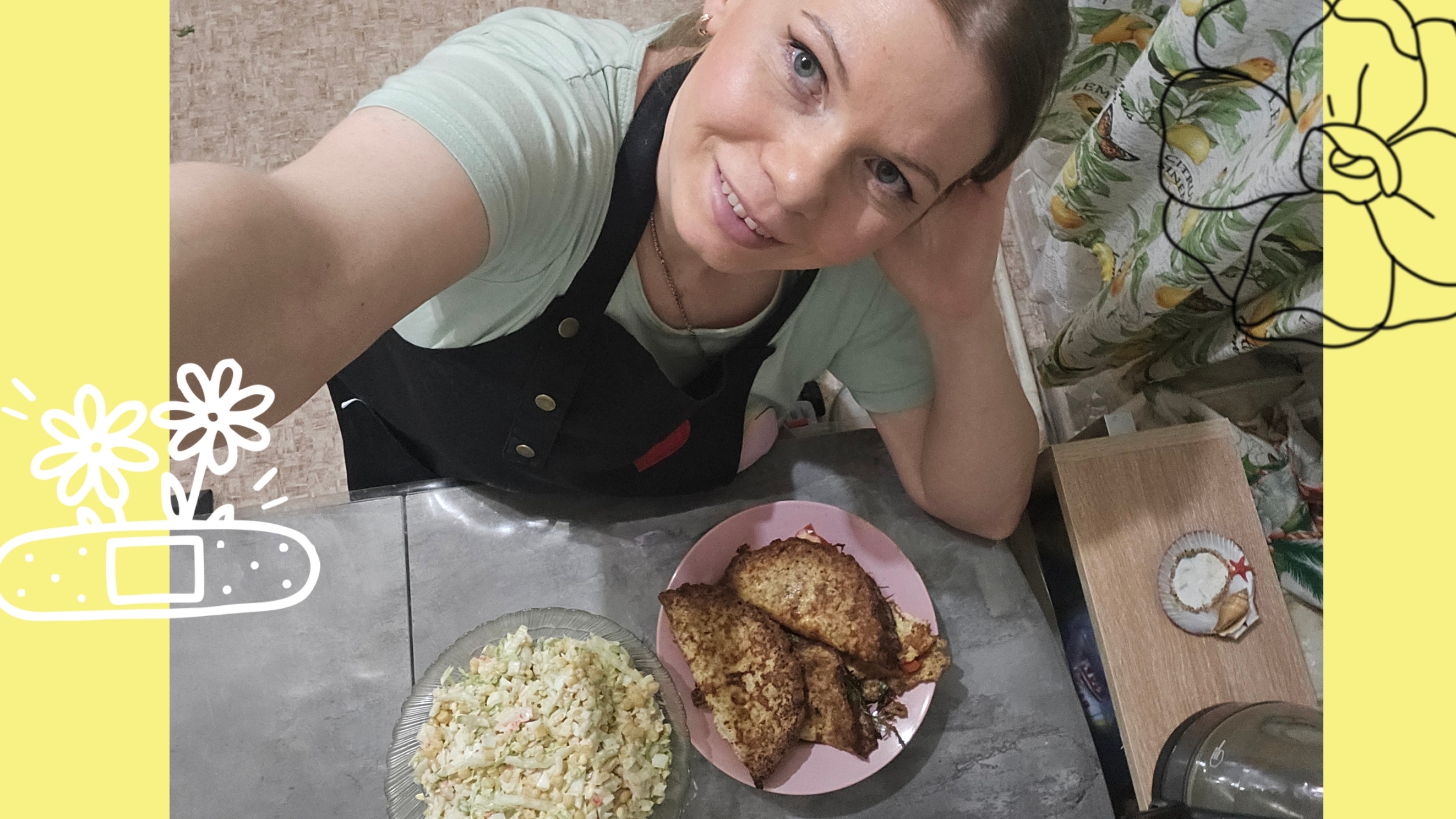 18-02-2026 Готовим мясные блинчики с начинкой, суп и салат с пекинской капустой😋