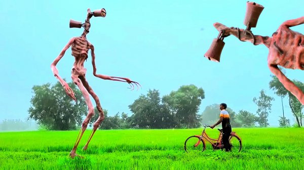 📢 СИРЕНОГОЛОВЫЙ 📢 - ХОРРОР ФИЛЬМ. SIREN HEAD В РЕАЛЬНОЙ ЖИЗНИ.