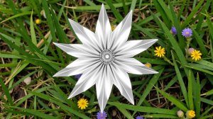 Как сделать бумажные оригами цветы к 8 марта